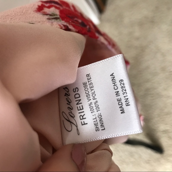 Lovers + Friends Stay Dress in Blossom Print - Picture 7 of 8